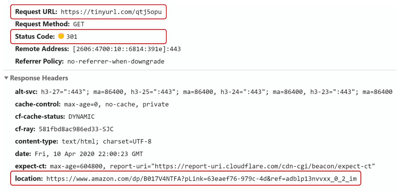 URL Redirection